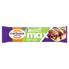 Cerbona Müzli Max pisztáciás málnás müzliszelet 30 g