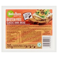 Balviten gluténmentes vegán szeletelt barna kenyér 190 g