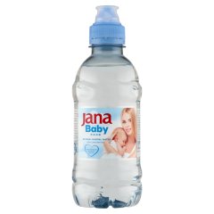 Jana Baby természetes szénsavmentes ásványvíz 330 ml