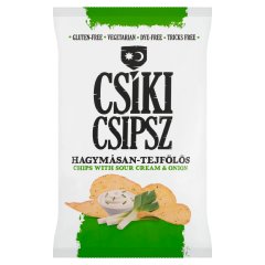 Csíki Csipsz hagymásan-tejfölös burgonyacsipsz 50 g