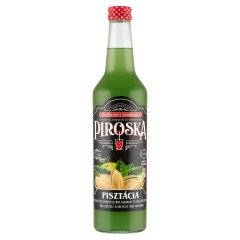 Piroska pisztácia ízű gyümölcsszörp cukorral és édesítőszerekkel 0,7 l