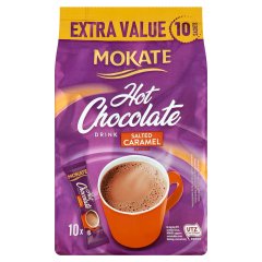 Mokate sós karamell ízű instant csokoládé italpor 10 x 18 g (180 g)