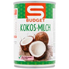 S-BUDGET KÓKUSZTEJ 400ML
