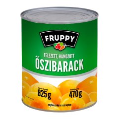 Fruppy felezett, hámozott őszibarack 825 g
