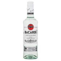 Bacardi Carta Blanca rum 37,5% 500 ml
