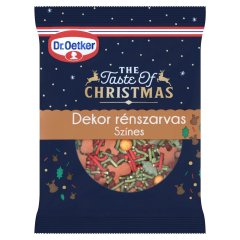 Dr. Oetker Dekor Rénszarvas színes cukor keverék ehető cukordekoráció 20 g