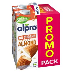 Alpro cukormentes UHT mandulaital hozzáadott kalciummal, jóddal, B12-, D2- és E-vitaminnal 1 l 