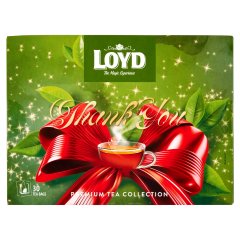 Loyd Premium Tea Collection Thank You aromatizált filteres tea válogatás 30 teafilter 60 g