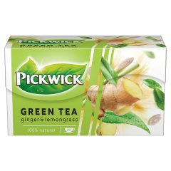 Pickwick zöld tea gyömbérrel és indiai citromfűvel 20 filter 30 g