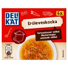 Delikát erőleveskocka 6 x 10 g (60 g)