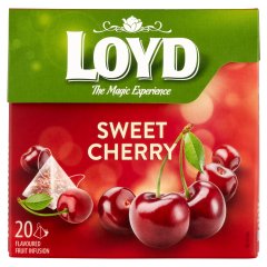 Loyd meggy ízű filteres gyümölcstea 20 filter 40 g