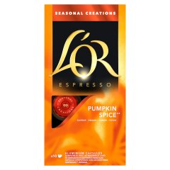 L\'OR Espresso Pumpkin Spice fűszeresízű őrölt-pörkölt kávé kapszulában 10 db