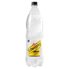 Schweppes Indian Tonic Zero cukormentes szénsavas üdítőital édesítőszerekkel 1,5 l
