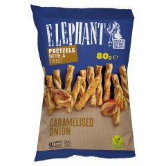 Elephant csavart perec karamellizált hagyma ízesítéssel 80 g