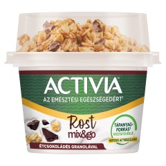 Danone Activia Rost mix&go tejalapú készítmény étcsokoládés granolával 165 g
