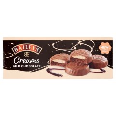 Bergen Baileys kakaós keksz krémes töltelékkel, tejcsokoládé bevonattal 128 g