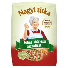 Nagyi titka teljes kiőrlésű pizzaliszt 1 kg