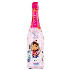 Royal Gabby\'s Dollhouse Party Drink szamóca ízű szénsavas üdítőital 750 ml