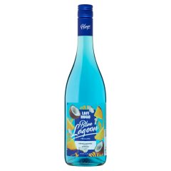 Lafi Hugo Blue Lagoon kókusz-ananász ízű szénsavas boralapú koktél 7% 0,75 l
