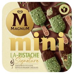Magnum Mini La Pistache pisztácia ízű jégkrém 6 x 330 ml