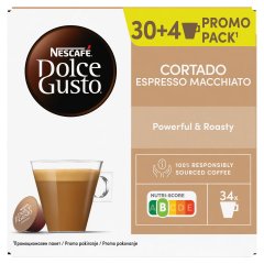 NESCAFÉ Dolce Gusto Cortado Espresso Macchiato tejes kávékapszula 34 x 6,3 (214,2 g)