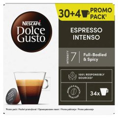 NESCAFÉ Dolce Gusto Espresso Intenso kávékapszula 34 x 7 g (238 g)