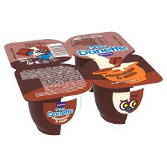Danone Danette P\'tite csokoládés és tejkrémes kétrétegű puding 4 x 70 g (280 g)