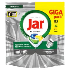 Jar Platinum Mosogatókapszula, Lemon, , 113 Mosogatókapszula