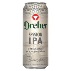 Dreher Session IPA felsőerjesztésű minőségi világos sör 5% 0,5 l