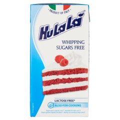 HuLaLá növényi zsír- és olaj alapú UHT felverhető és főzési készítmény cukor nélkül 500 ml