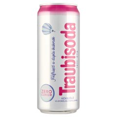 Traubisoda kékszőlő ízű szénsavas energiamentes üdítőital édesítőszerekkel 330 ml