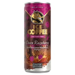 HELL Ice Coffee UHT étcsokoládé- és málnaízű zsírszegény laktózmentes ital 250 ml