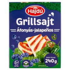 Hajdú áfonyás-jalapeños grillsajt 240 g