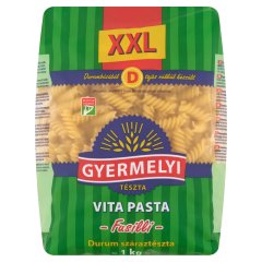 Gyermelyi Vita Pasta Fusilli durum száraztészta 1 kg