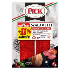 PICK Szalametti szeletelt paprikás szalámi 78 g