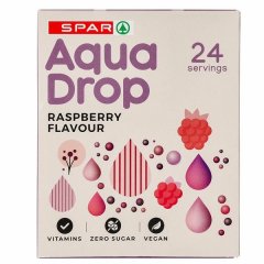 SPAR AQUADROP RASPBERRY 24DB