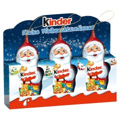 Kinder Mikulás belső tejes réteggel bevont tejcsokoládé figurák 3 x 15 g (45 g)