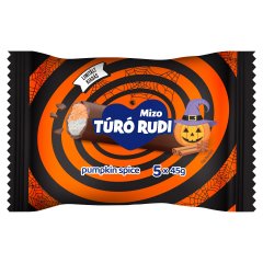 Mizo Túró Rudi Pumpkin Spice túródesszert kakaós bevonattal 5 x 45 g (225 g)