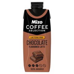 Mizo Coffee Selection UHT laktózmentes, zsírszegény csokoládé ízű kávés tej 250 ml