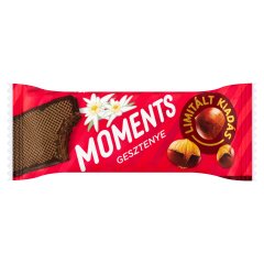 Moments kakaós bevonómasszába mártott, gesztenyés krémmel töltött ostyaszelet 45 g