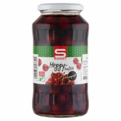 S-Budget magozott meggybefőtt 680 g