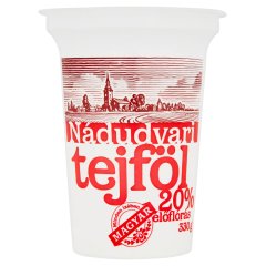 Nádudvari élőflórás tejföl 20% 330 g