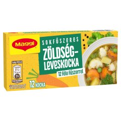 Maggi sokfűszeres zöldségleveskocka 12 db 120 g