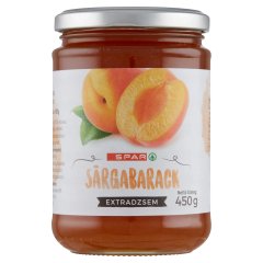 SPAR sárgabarack extradzsem 450 g