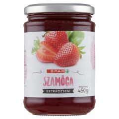 SPAR szamóca extradzsem 450 g
