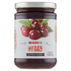SPAR meggy extradzsem 450 g