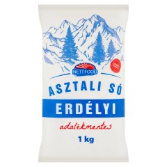 Nett Food erdélyi adalékmentes asztali só 1 kg