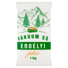 Nett Food erdélyi jódos vákuum só 1 kg