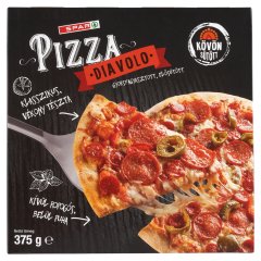 SPAR gyorsfagyasztott elősütött Diavolo pizza 375 g