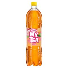 Rauch MyTea Peach ice tea őszibarackos üdítőital fekete teából 1,5 l